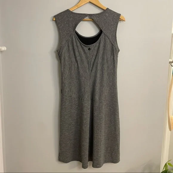 Prana Women’s Calico Athletic Dress Heather Grey - Picture 11 of 11